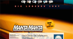 Desktop Screenshot of mantamanta.de